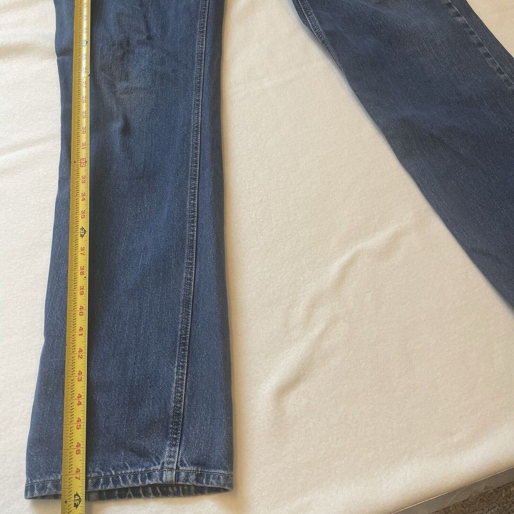Carhartt FR Fire‎ Resistant Blue Jeans Mens Size 40 Denim Workwear Pants - Picture 14 of 14